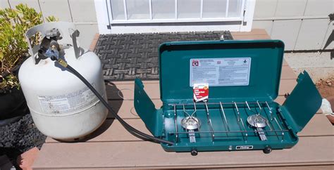 convert white gas camp stove to propane